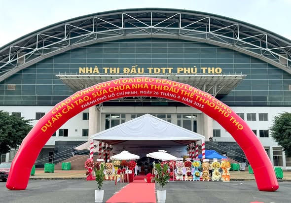 COMMENCEMENT OF THE PROJECT TO RENOVATE AND REPAIR PHU THO SPORTS GYMNASTY